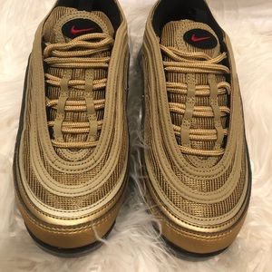 Brand new gold Nike Air max ‘97